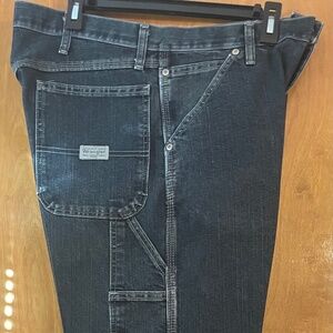 Starched Wrangler Carpenter Jeans